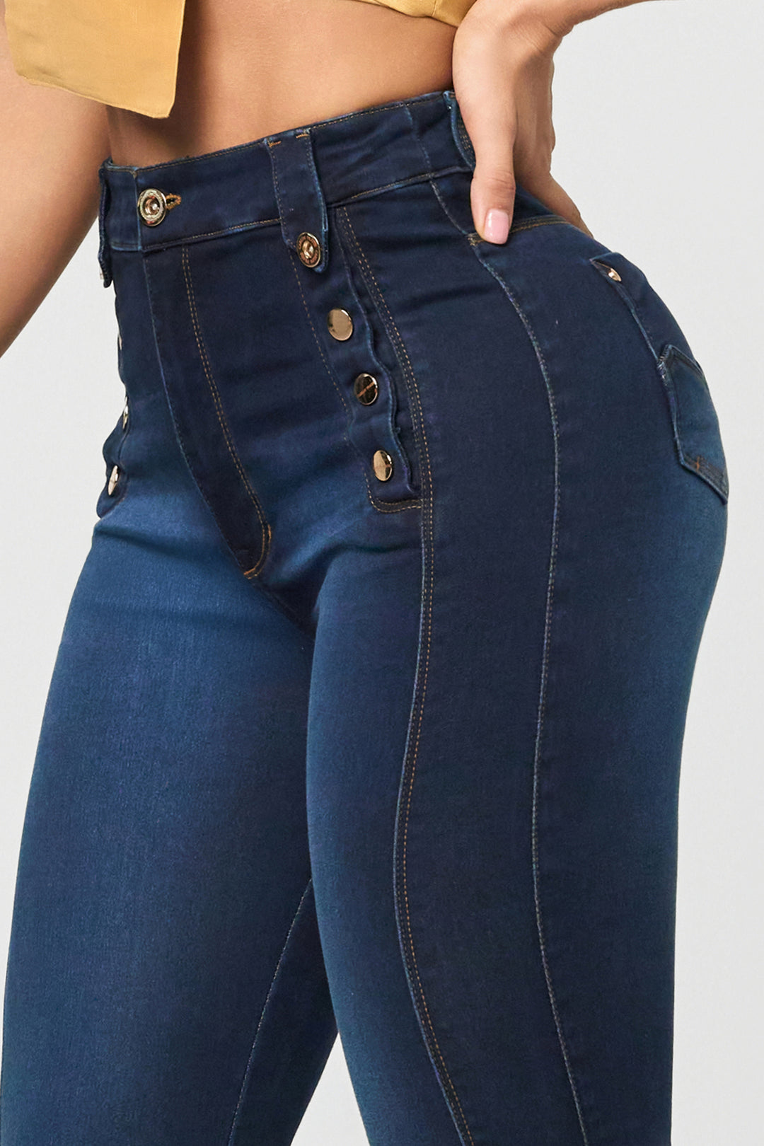 PUSH UP FLARE JEANS 6871