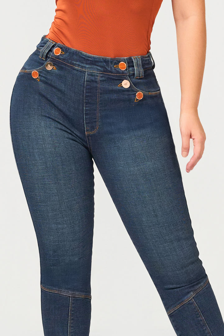 SKINNY JEANS BLUE 7007