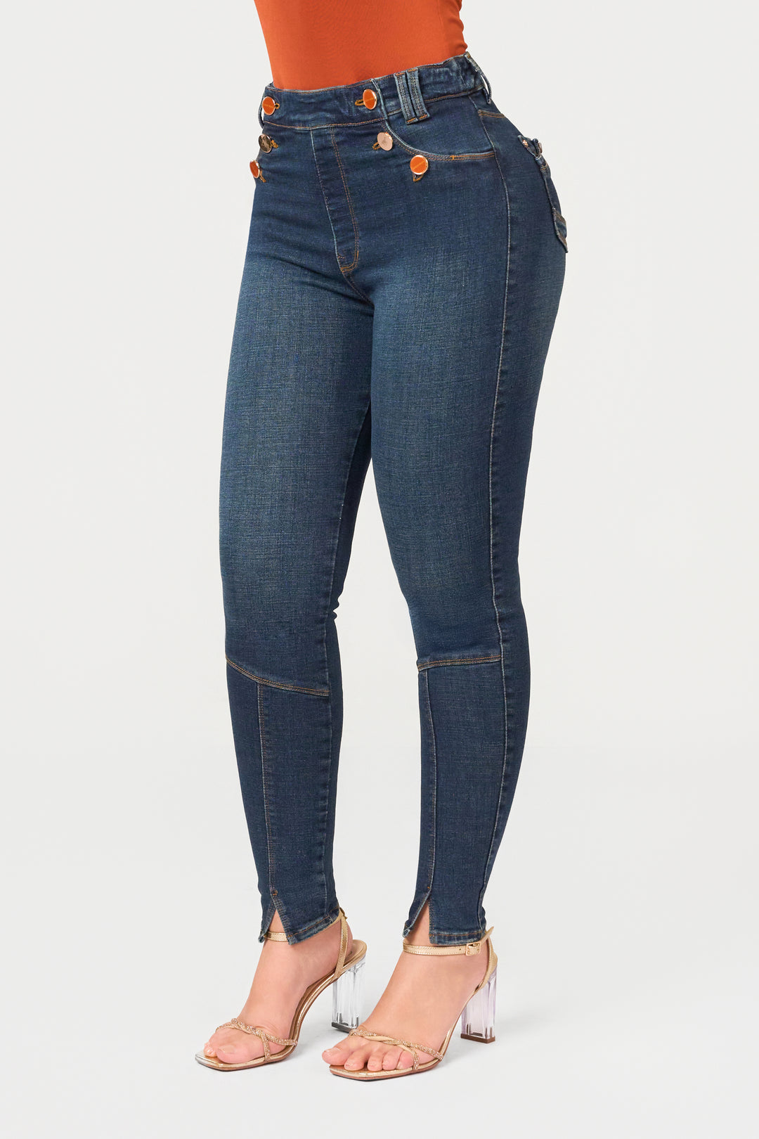 SKINNY JEANS BLUE 7007