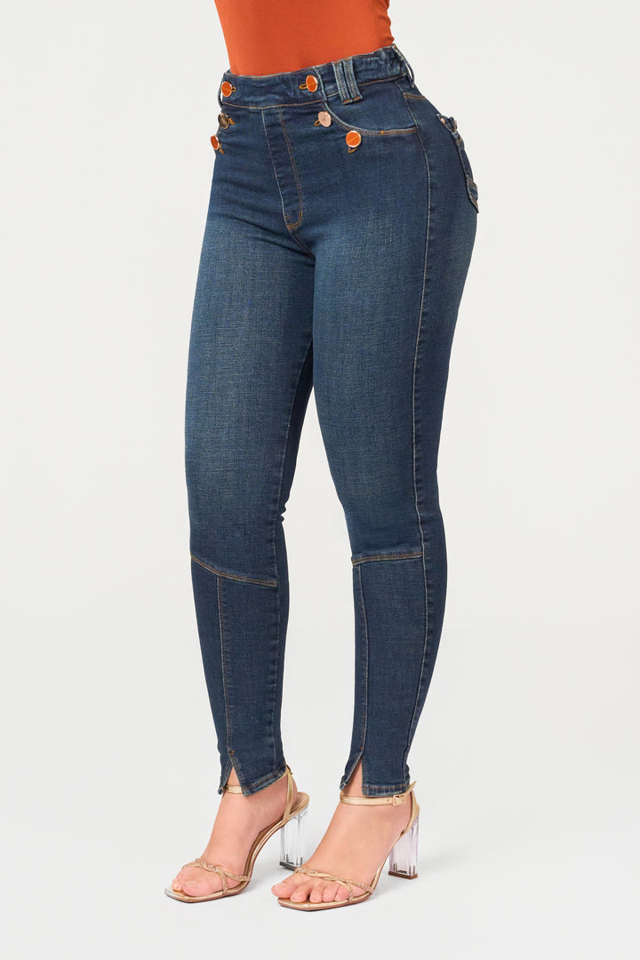 SKINNY JEANS BLUE 7007