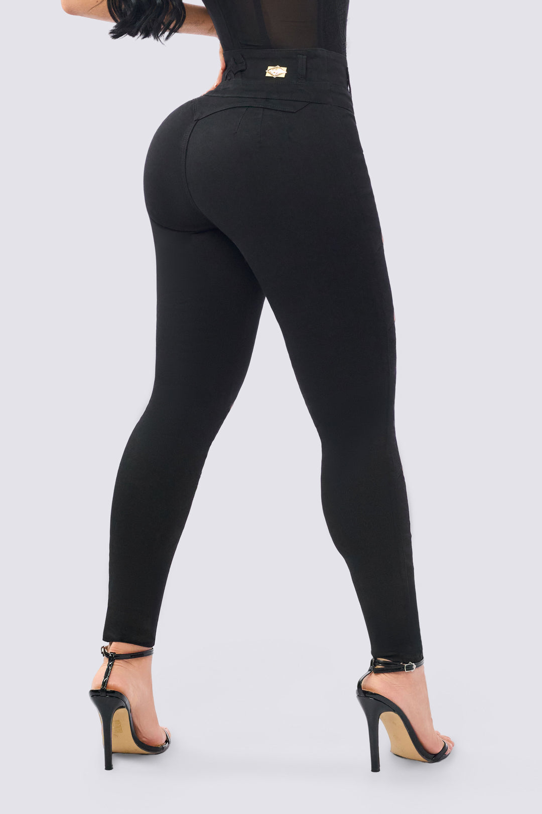 SKINNY JEANS WITH FRONT SLITS 7112