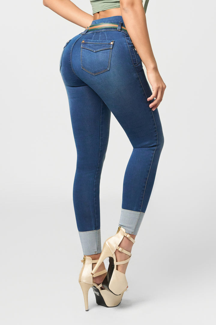 SKINNY JEANS AZUL 6860