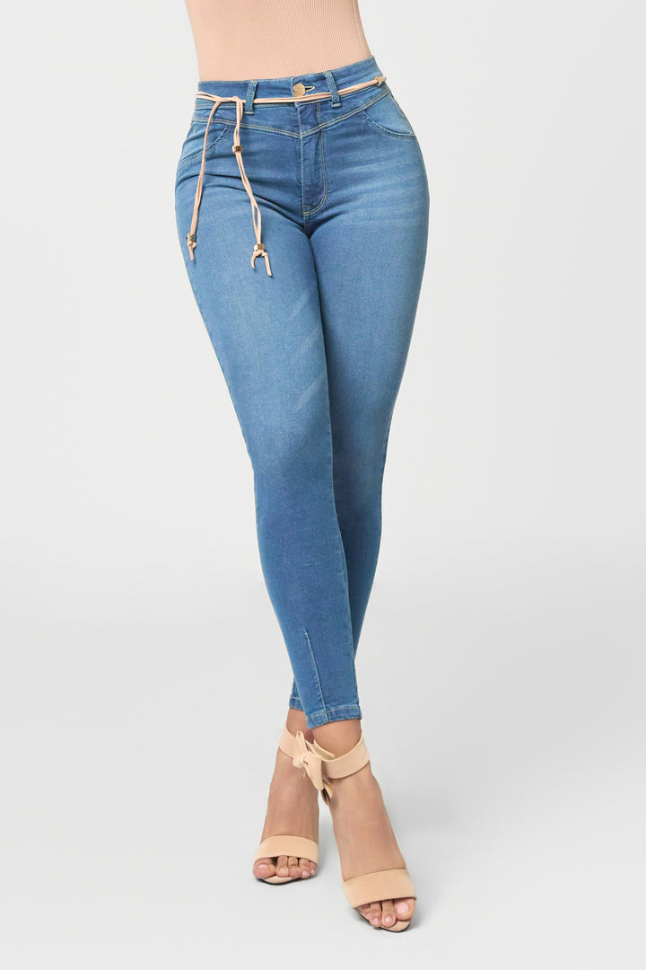 SKINNY JEANS AZUL 6864