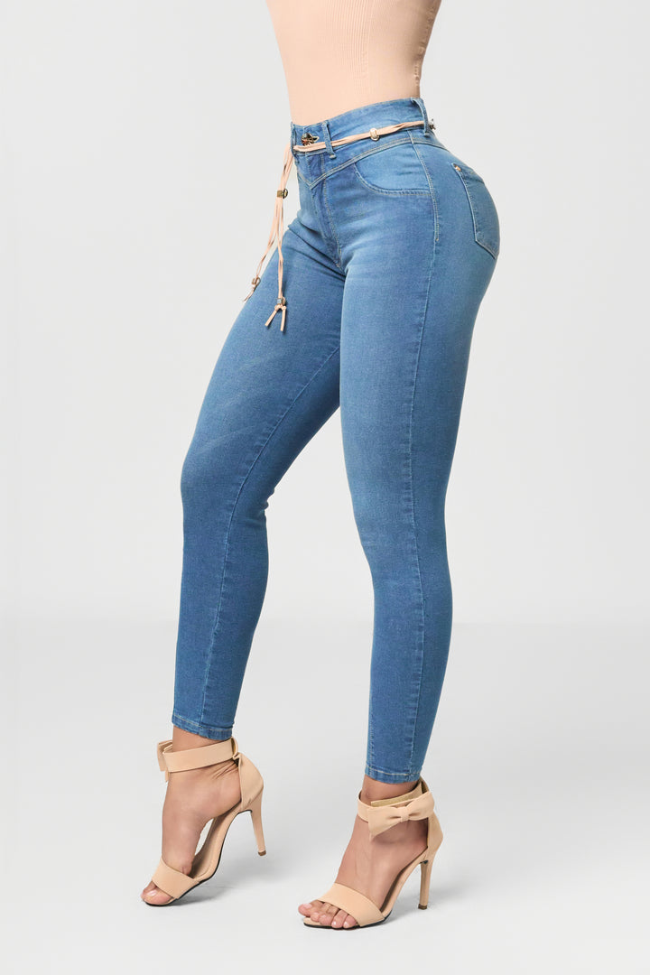 SKINNY JEANS AZUL 6864
