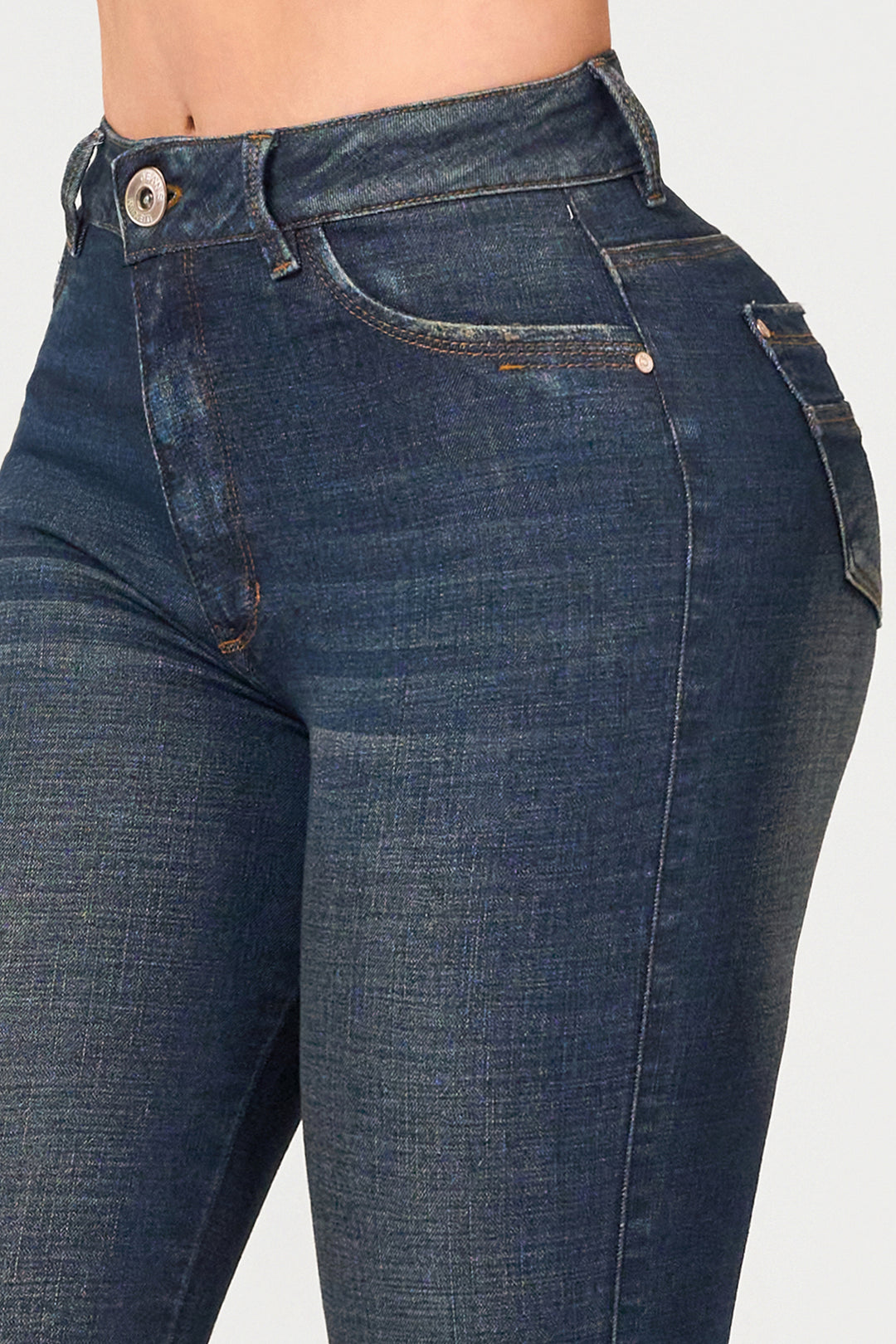 BLUE SKINNY JEANS 7040