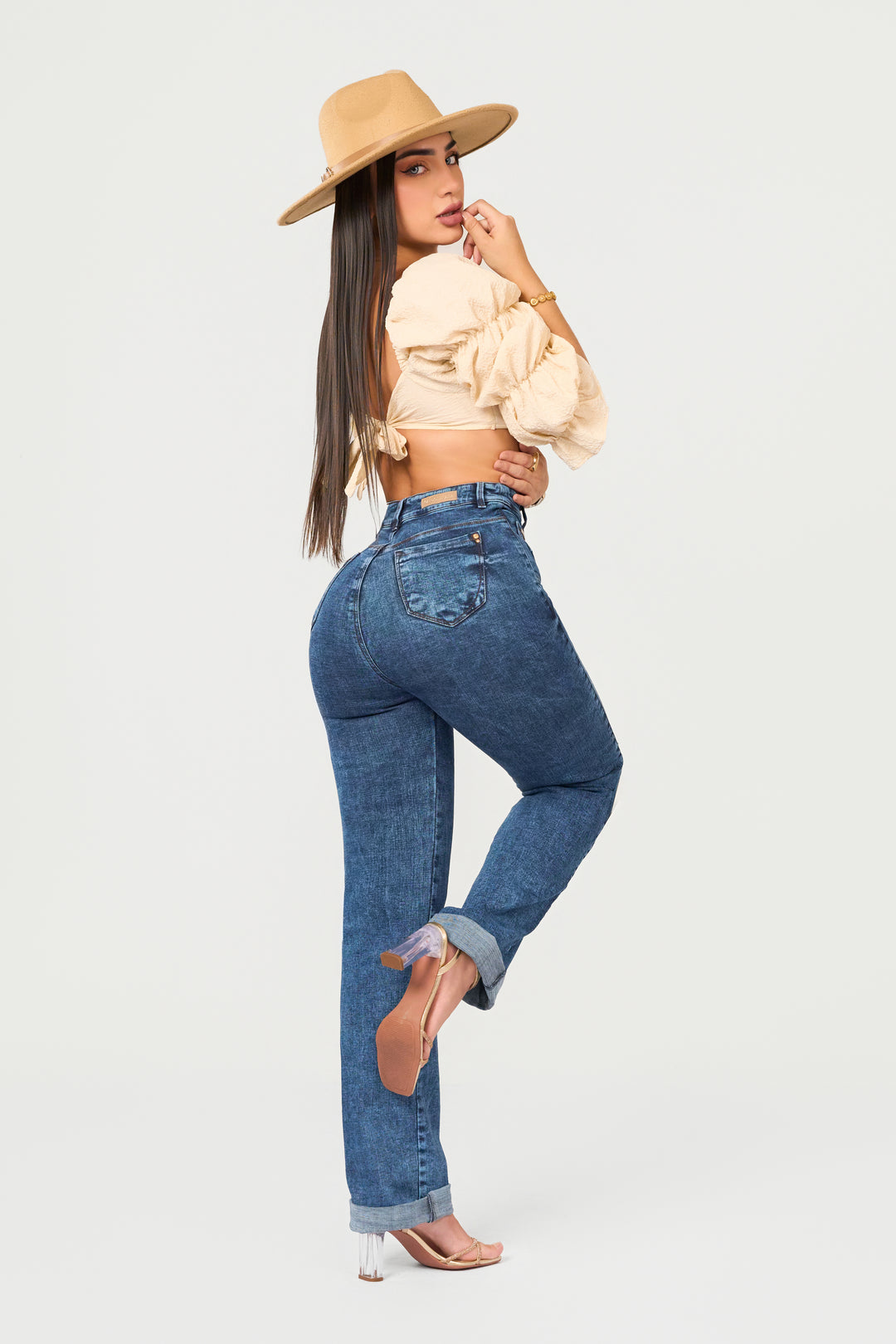 STRAIGHT LEG PANTS 6891