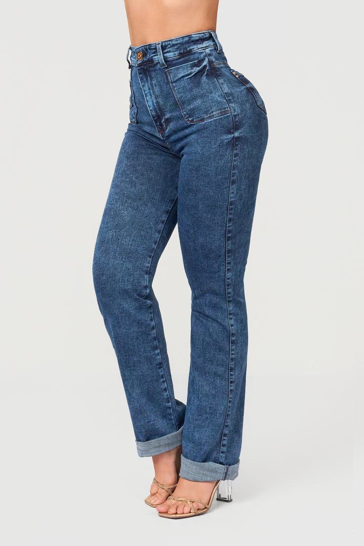 STRAIGHT LEG PANTS 6891