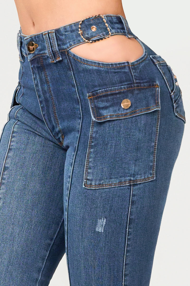 BUTT-LIFTING PANTS 6881