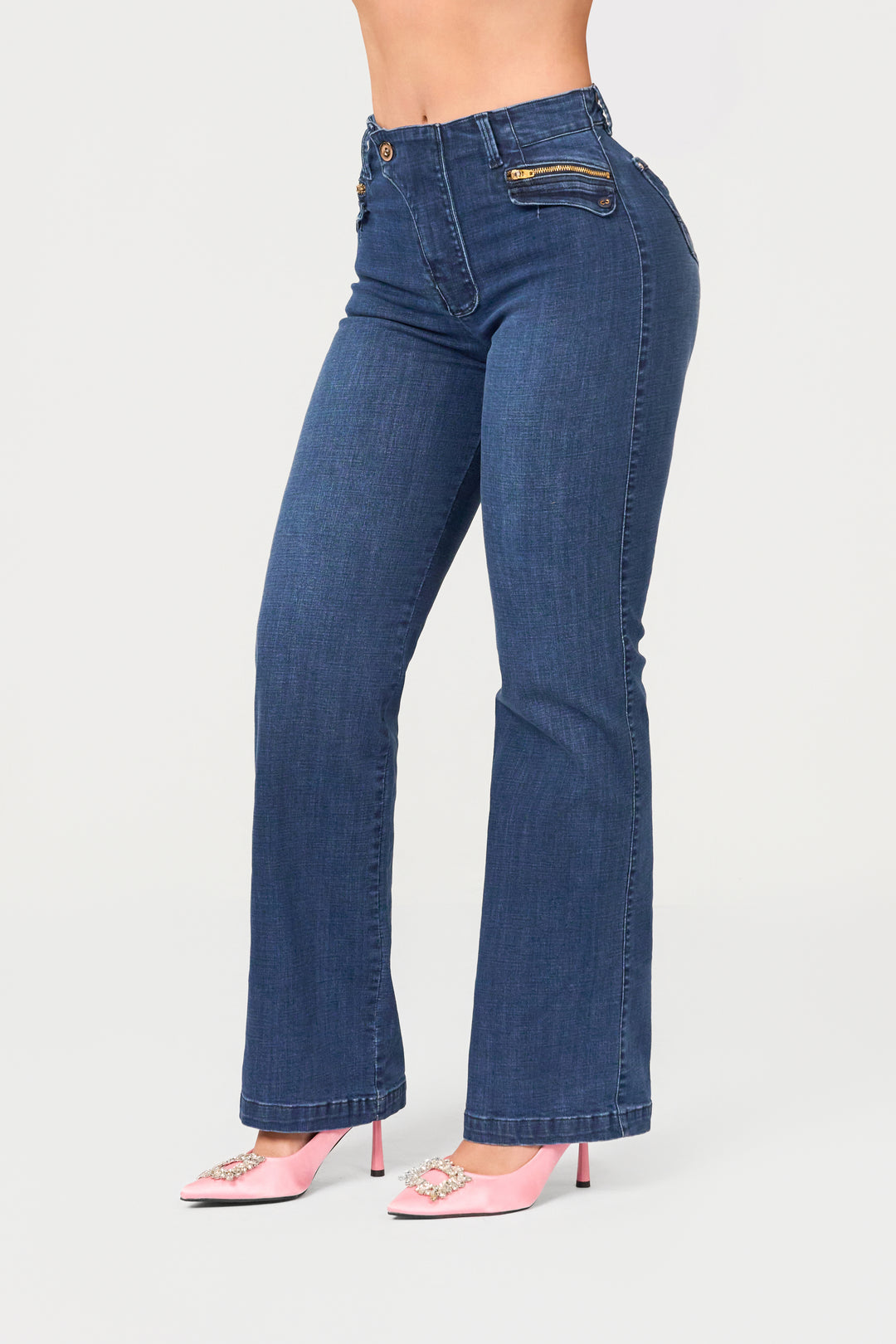 MID-RISE STRAIGHT JEAN 7017