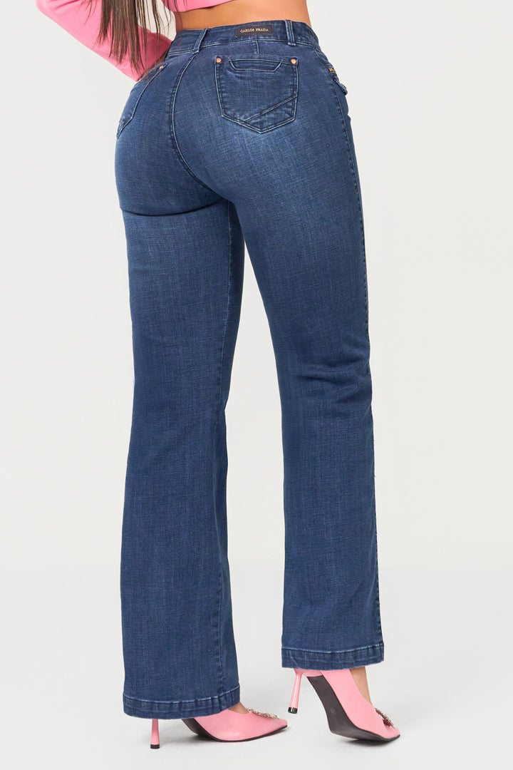 MID-RISE STRAIGHT JEAN 7017