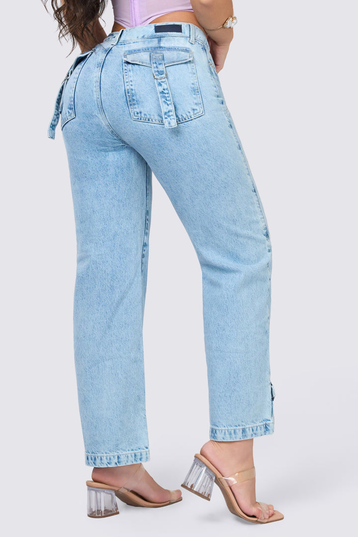 STRAIGHT LEG PANTS 7064