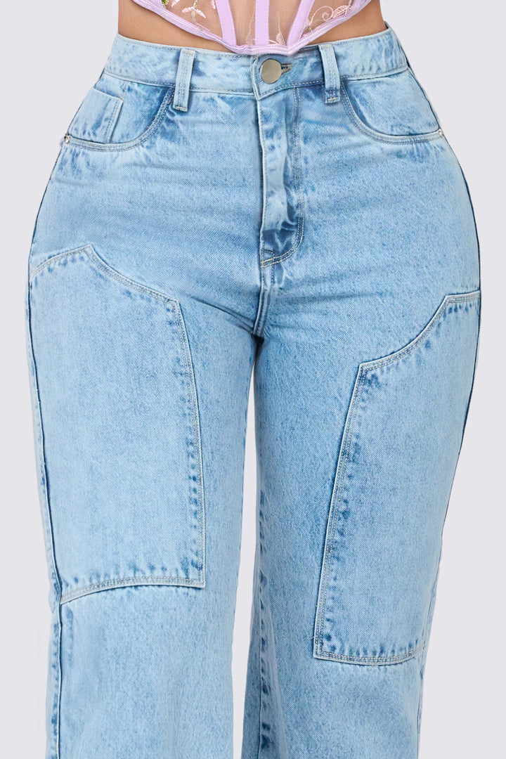 STRAIGHT LEG PANTS 7064