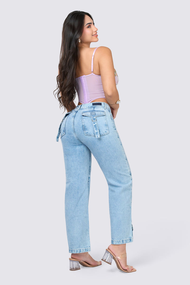 STRAIGHT LEG PANTS 7064