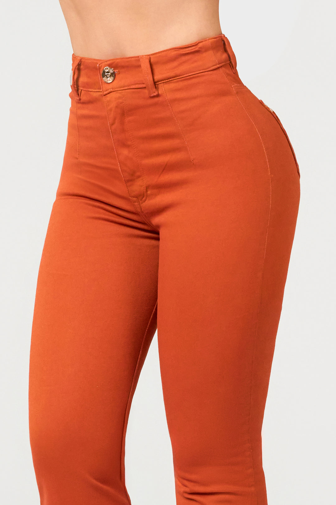 TERRACOTTA FLARE JEANS 7015