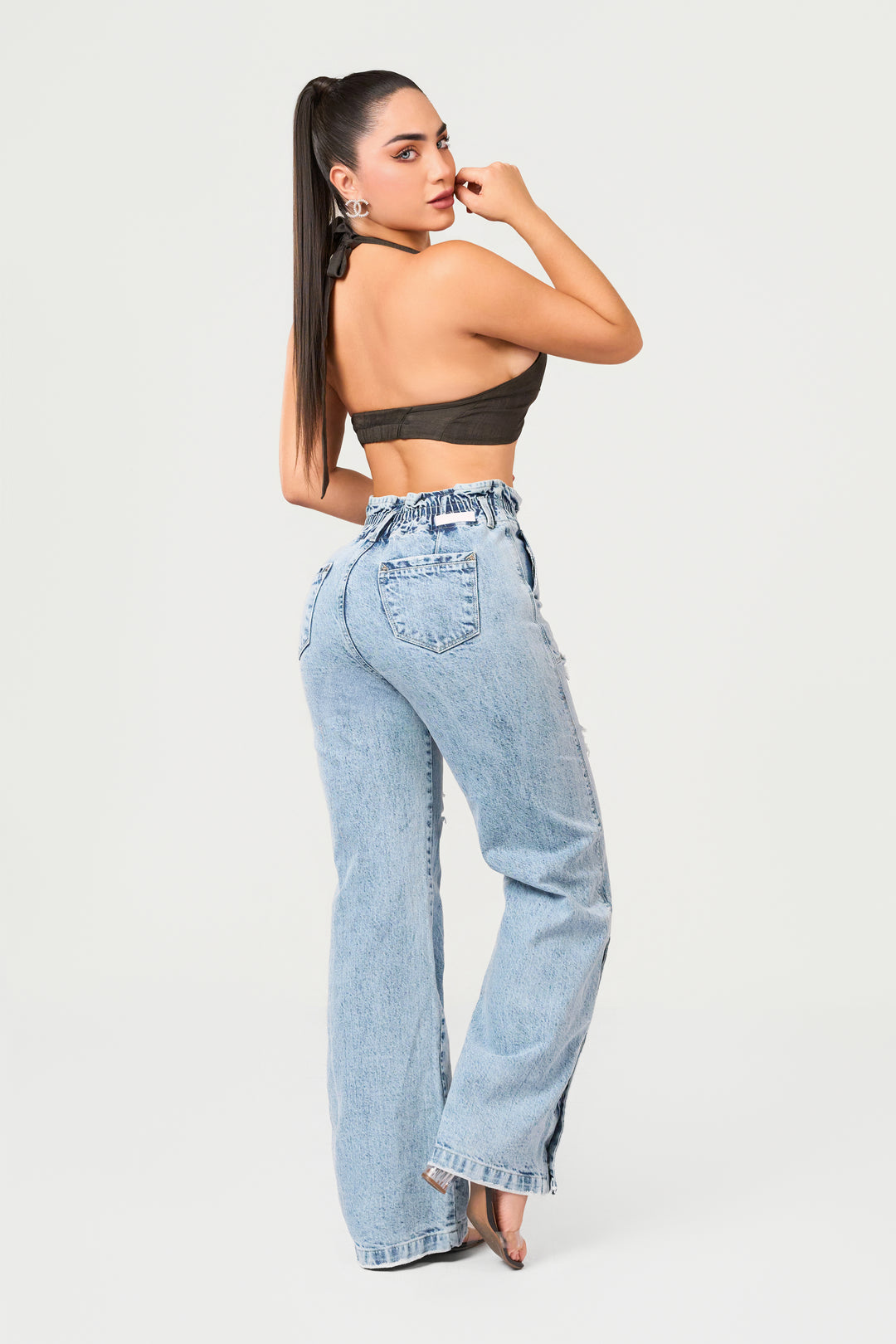 WIDE LEG JEAN 7021