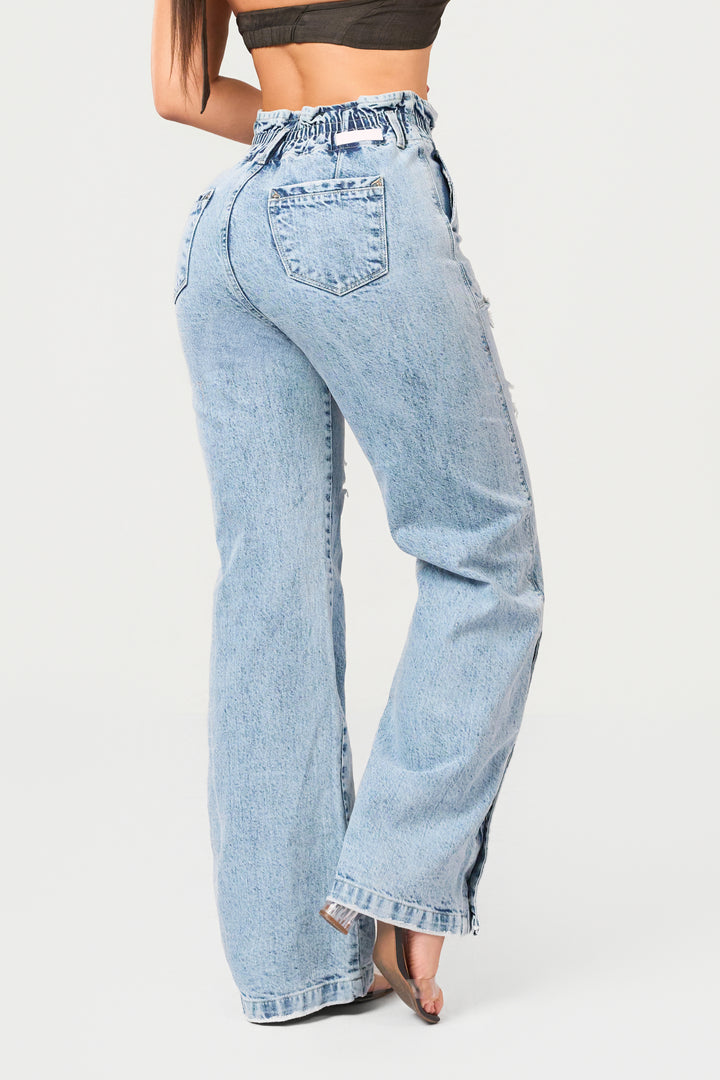 WIDE LEG JEAN 7021