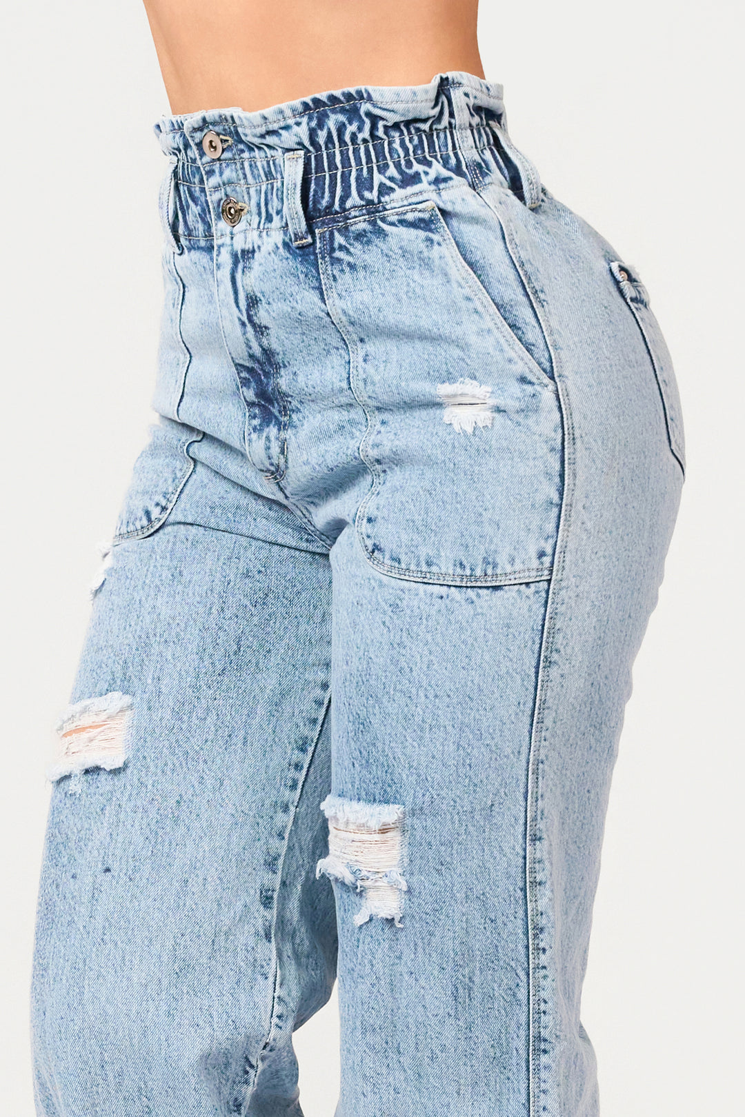WIDE LEG JEAN 7021