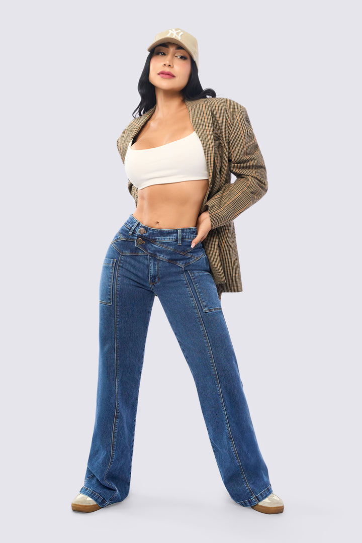 WIDE-LEG LIGHTWEIGHT JEANS 7116