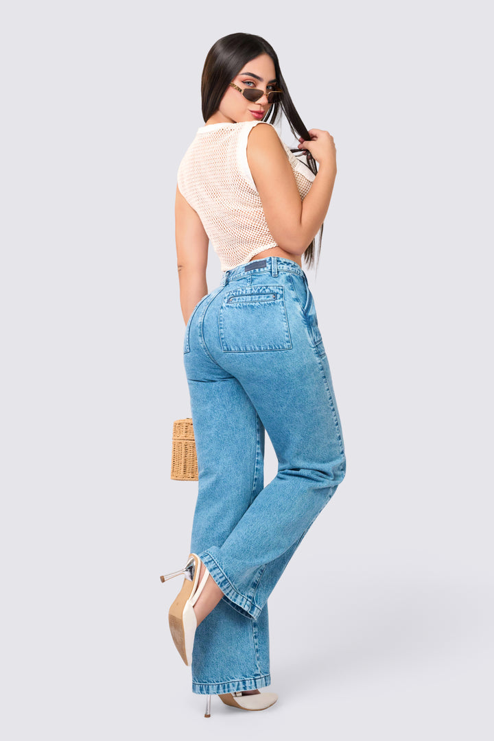 WIDE LEG JEANS 7023
