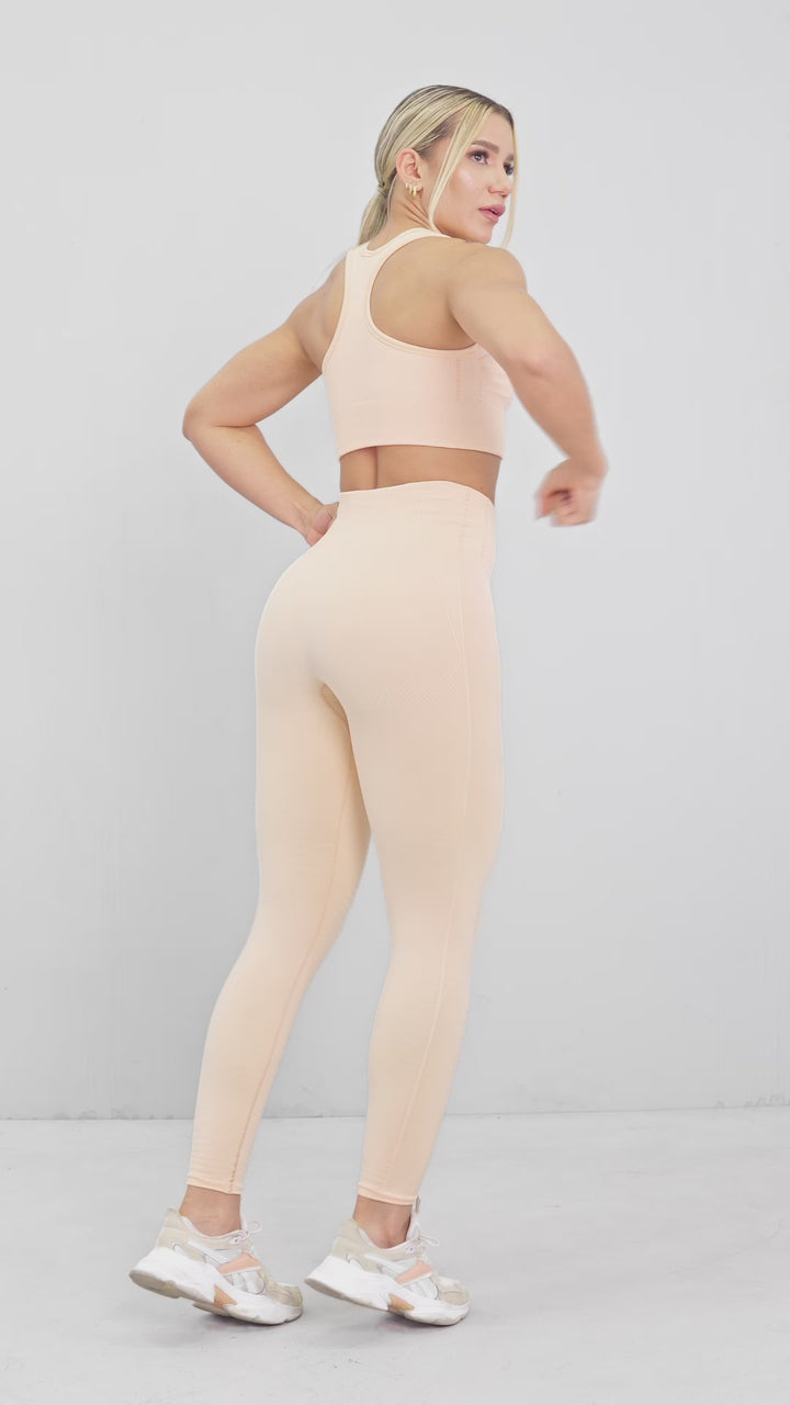 LEGGINGS DEPORTIVO SEAMLESS GF07Q124-S1CRM DFO