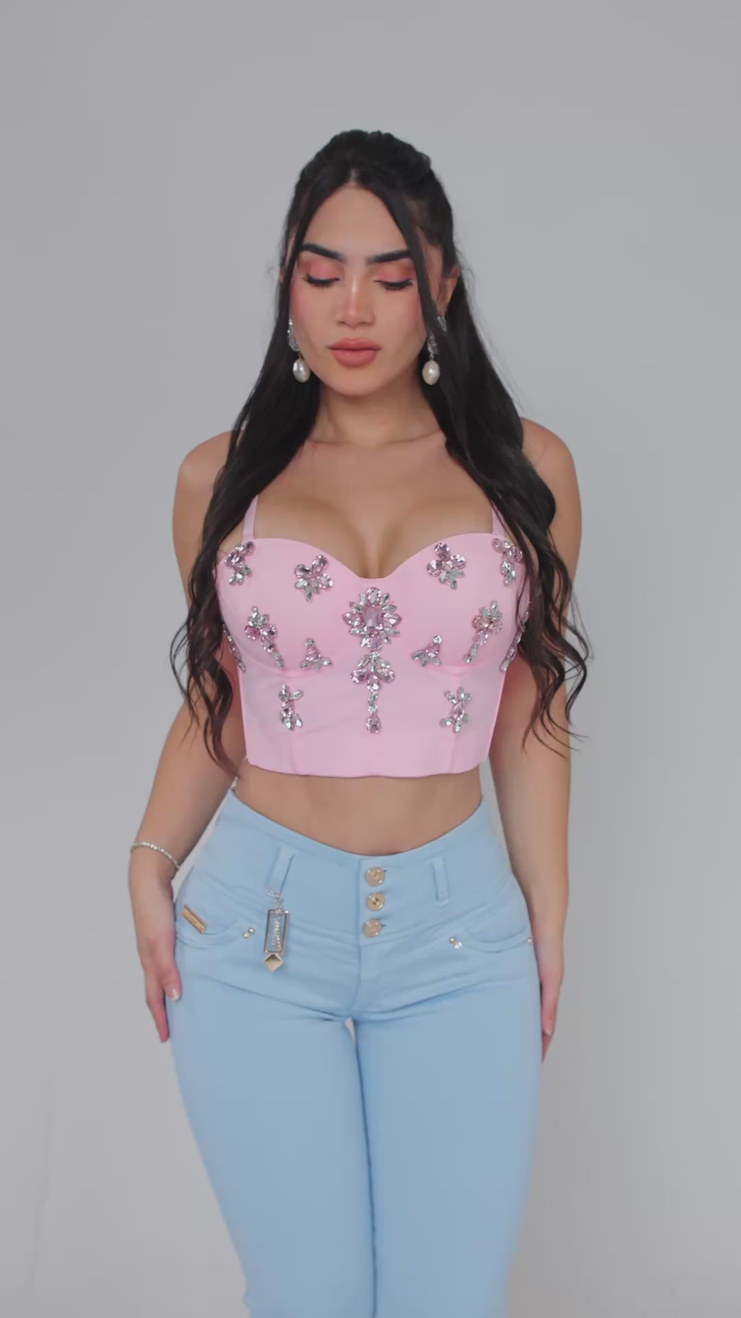 FLARE LIGHT BLUE JEANS 6833