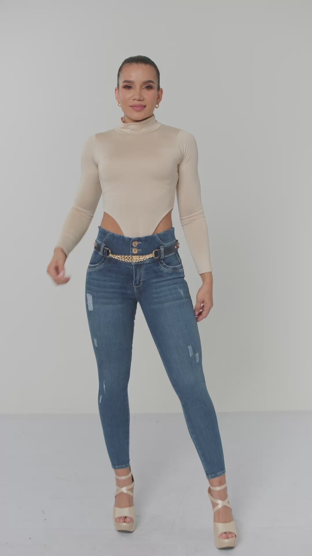 SKINNY JEANS AZUL 6963