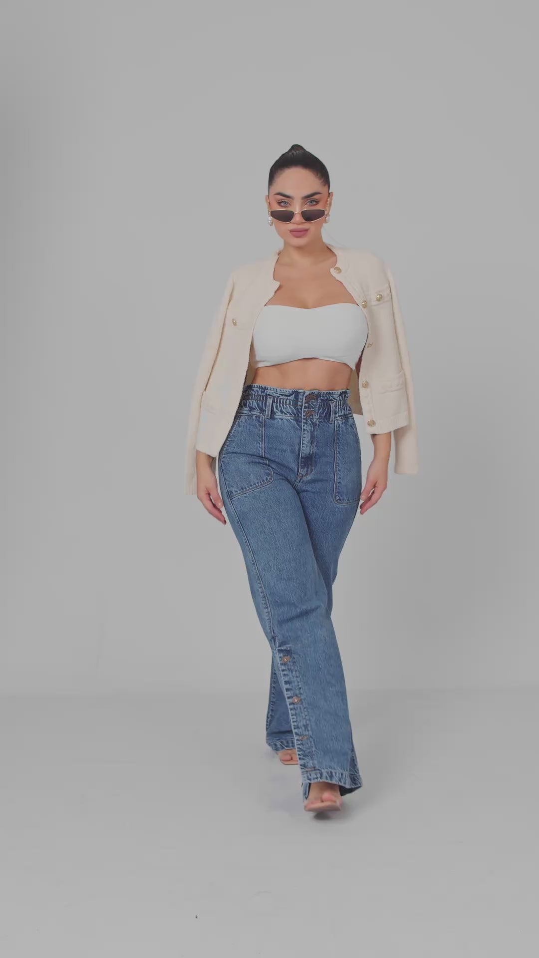 STRAIGHT LEG PANTS 7019