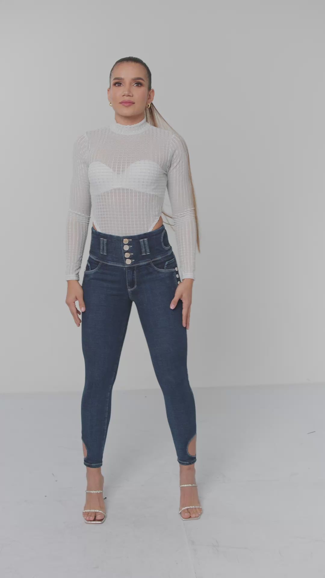SKINNY JEANS AZUL 6965